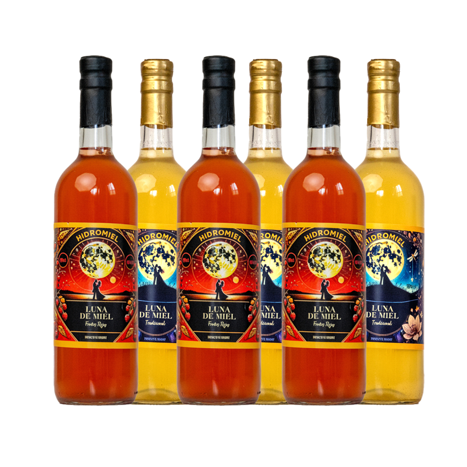 Pack Hidromiel Frutos Rojos & Tradicional
